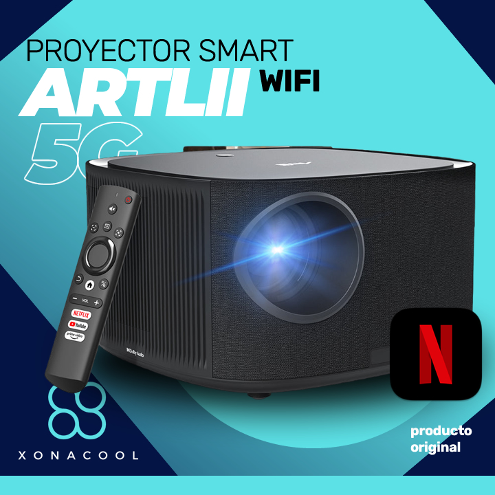 Auto Focus Smart Projector Artlii Amento 5G WiFi